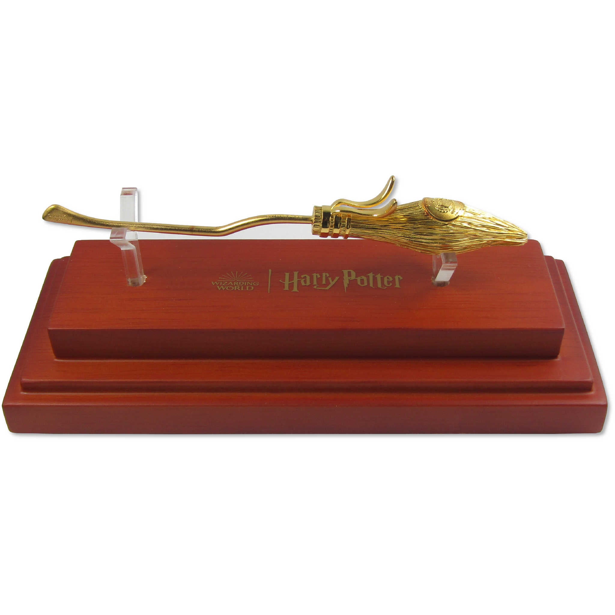 Harry Potter 3D Golden Nimbus 2000 3 oz Silver Shaped Coin 2024