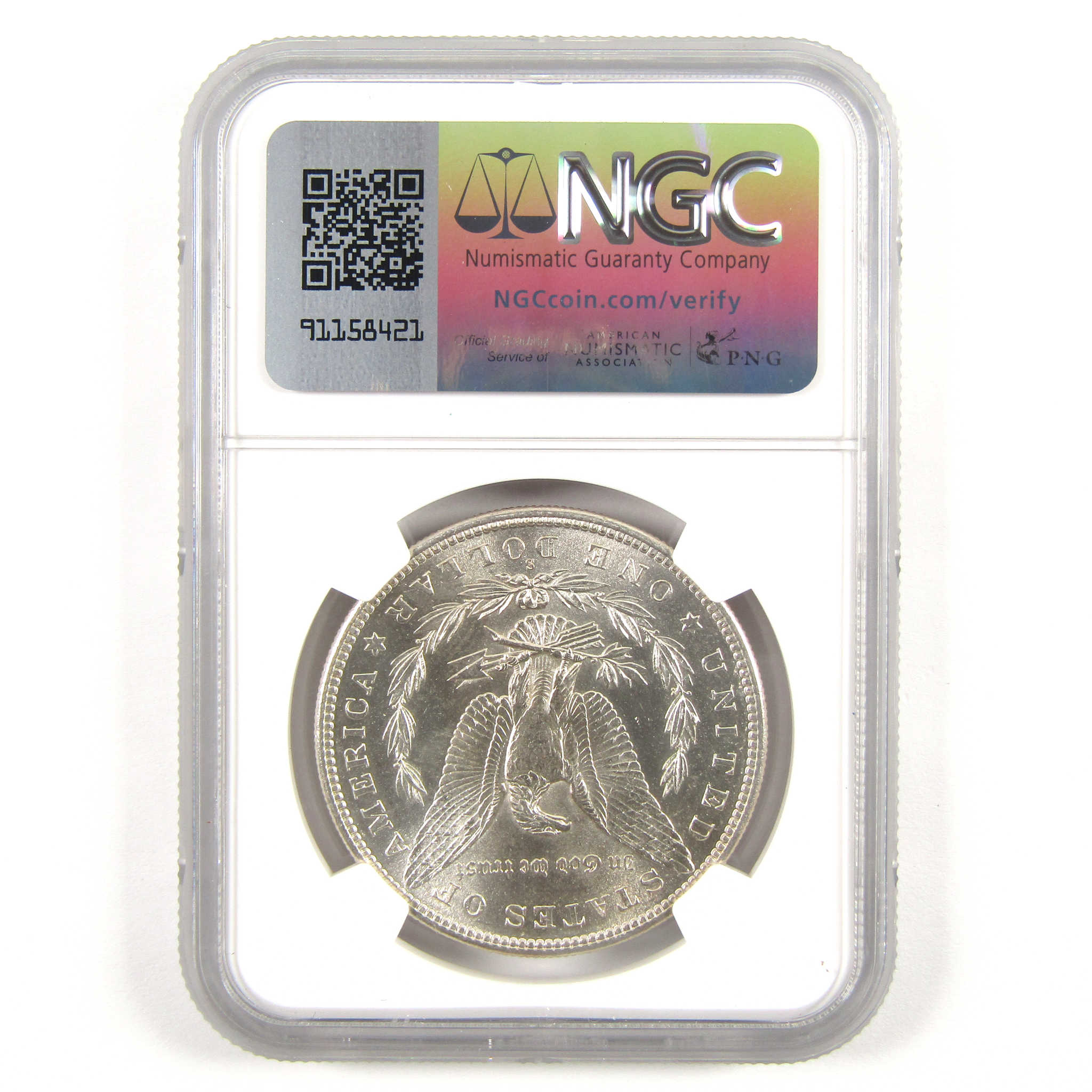 1885 S Morgan Dollar Uncirculated Details NGC Silver $1 SKU