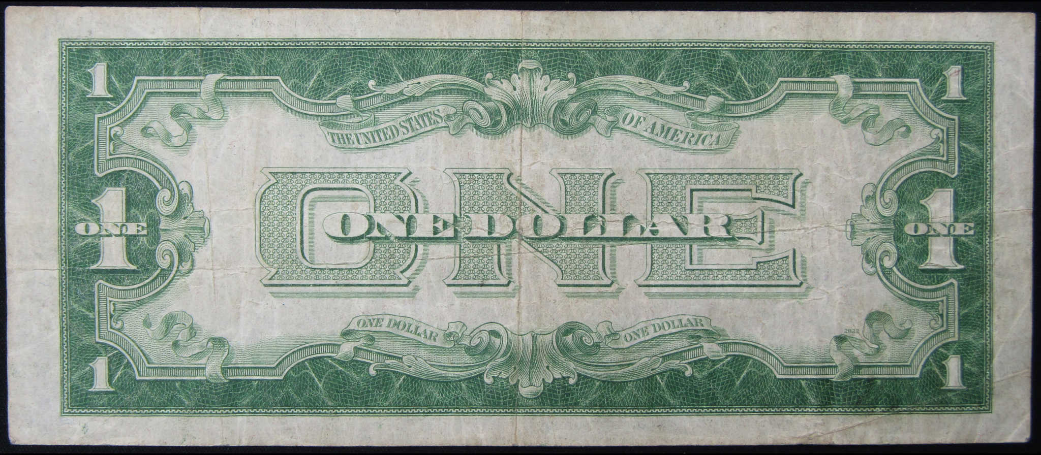 1934 $1 Silver Certificate Funnyback Small Size Currency VG Very Good
