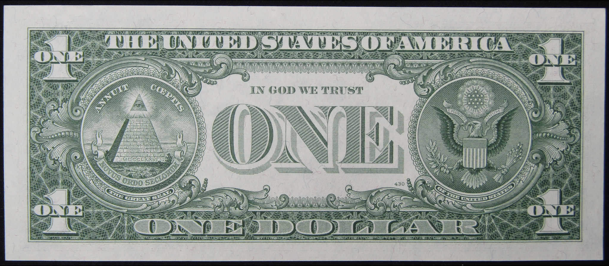 CHOICE CRISP UNCIRCULATED $1 1957-A Non Star Type Note