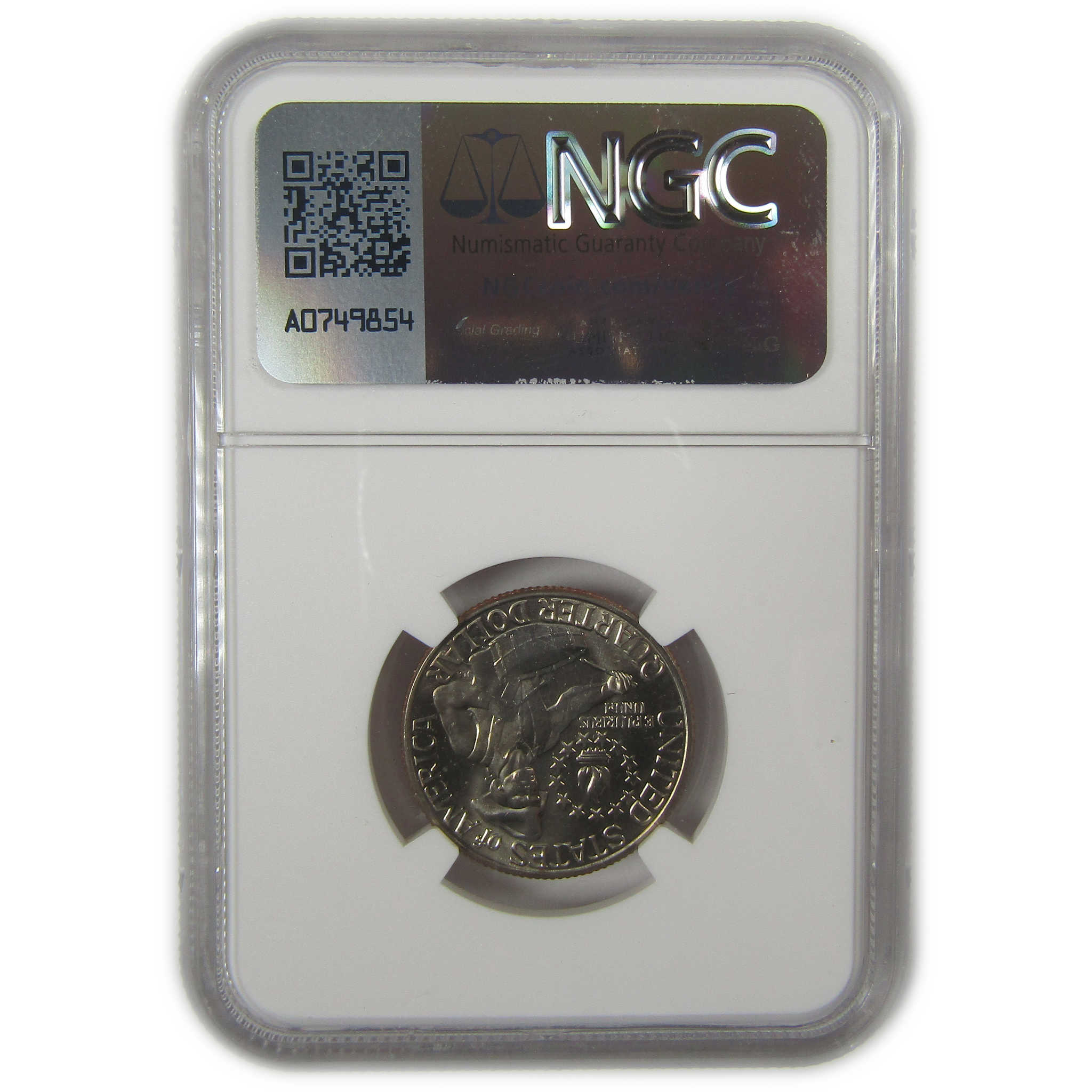 1976 D Washington Bicentennial Quarter MS 67 NGC Clad SKU