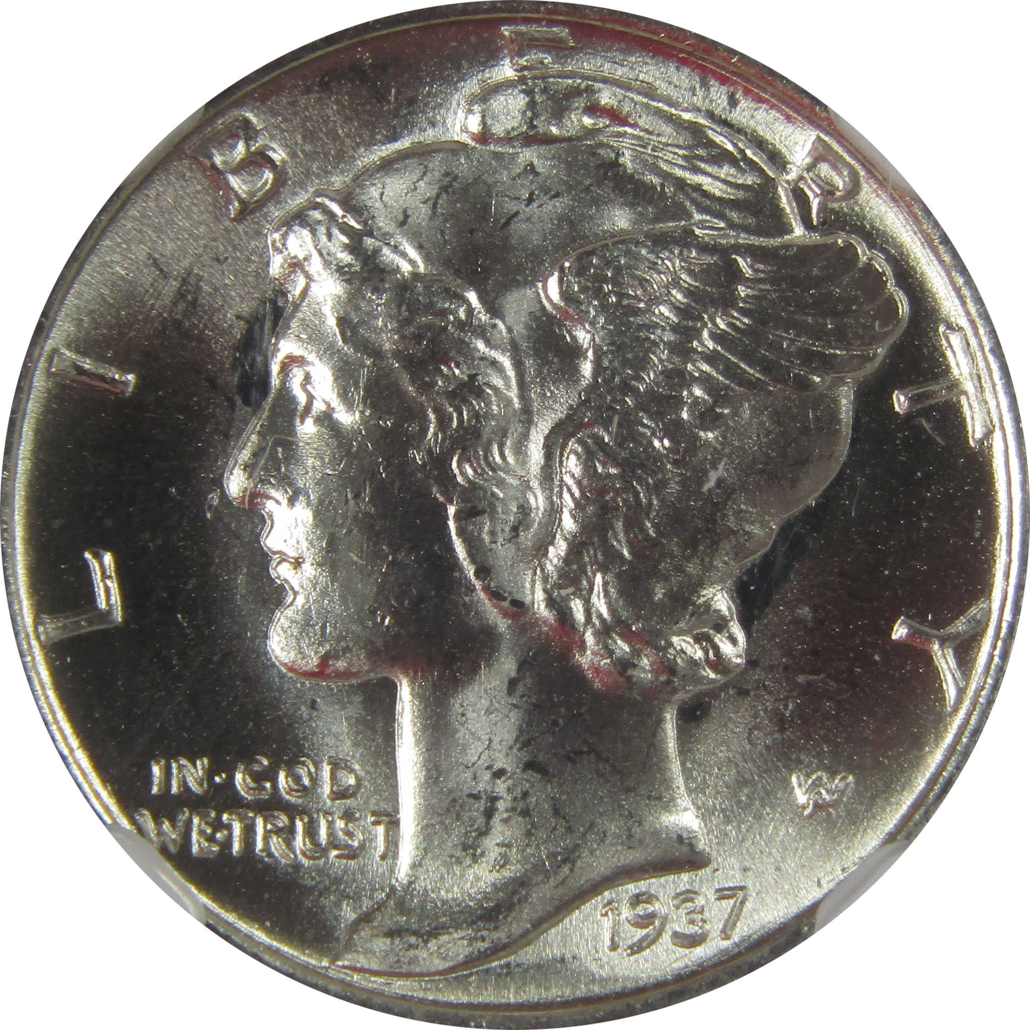 1937 S Mercury Dime MS 64 FB NGC Silver Uncirculated SKU:I23219 | eBay