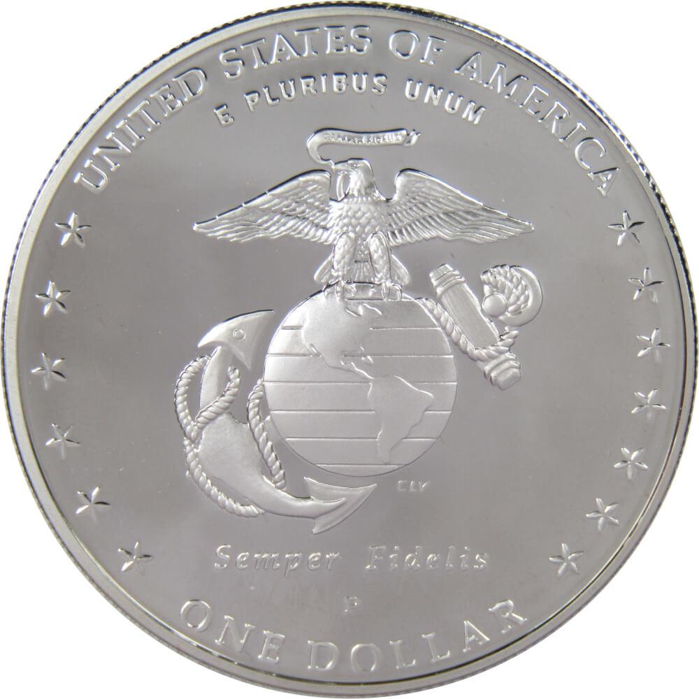 2005 P Marine Corps 230th Anniversary Commemorative Silver $1