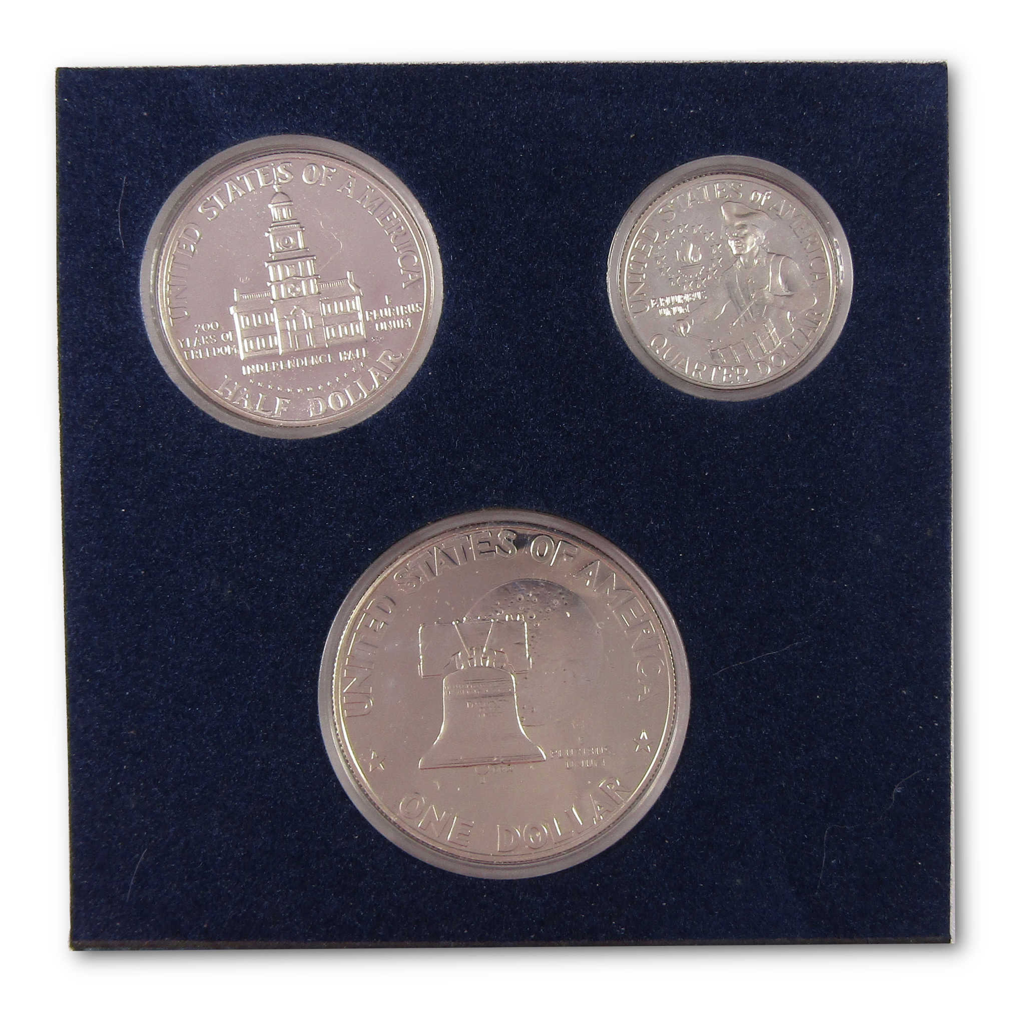 HD4108銀物入れ２ 1976 Bicentennial Silver Proof Set U.S. Mint Government Packaging