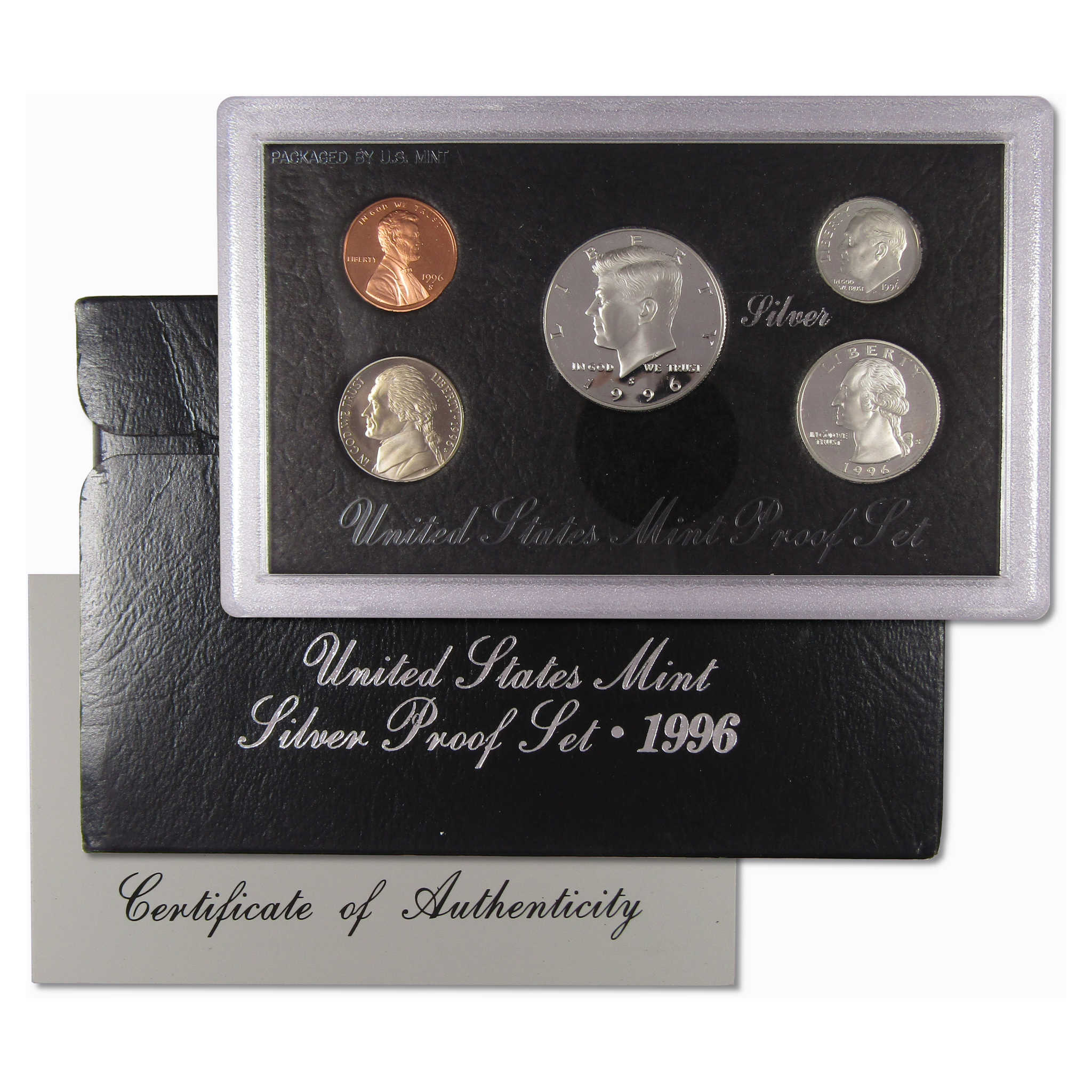 1996 Silver Proof Set U.S. Mint Original Government Packaging OGP