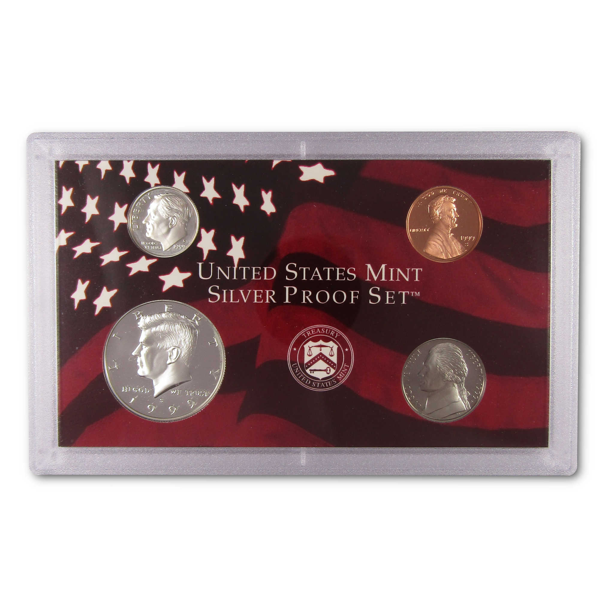 1999 Silver Proof Set U.S. Mint Original Government Packaging OGP