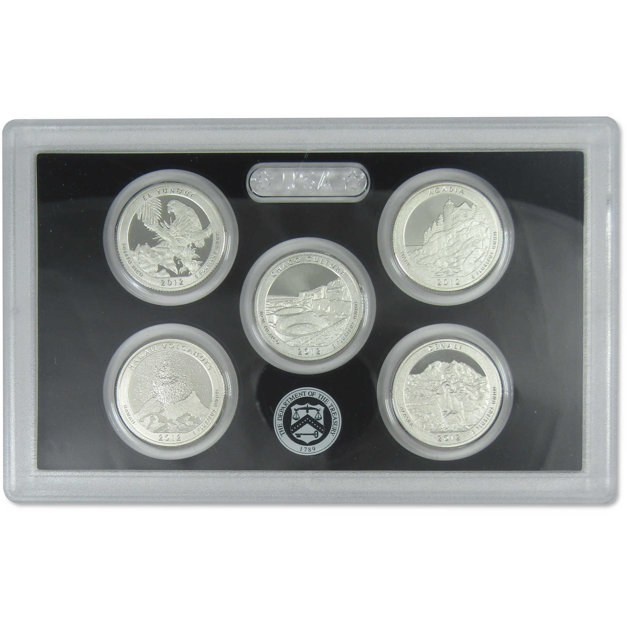 2012 Silver Proof Set U.S. Mint Original Government Packaging OGP