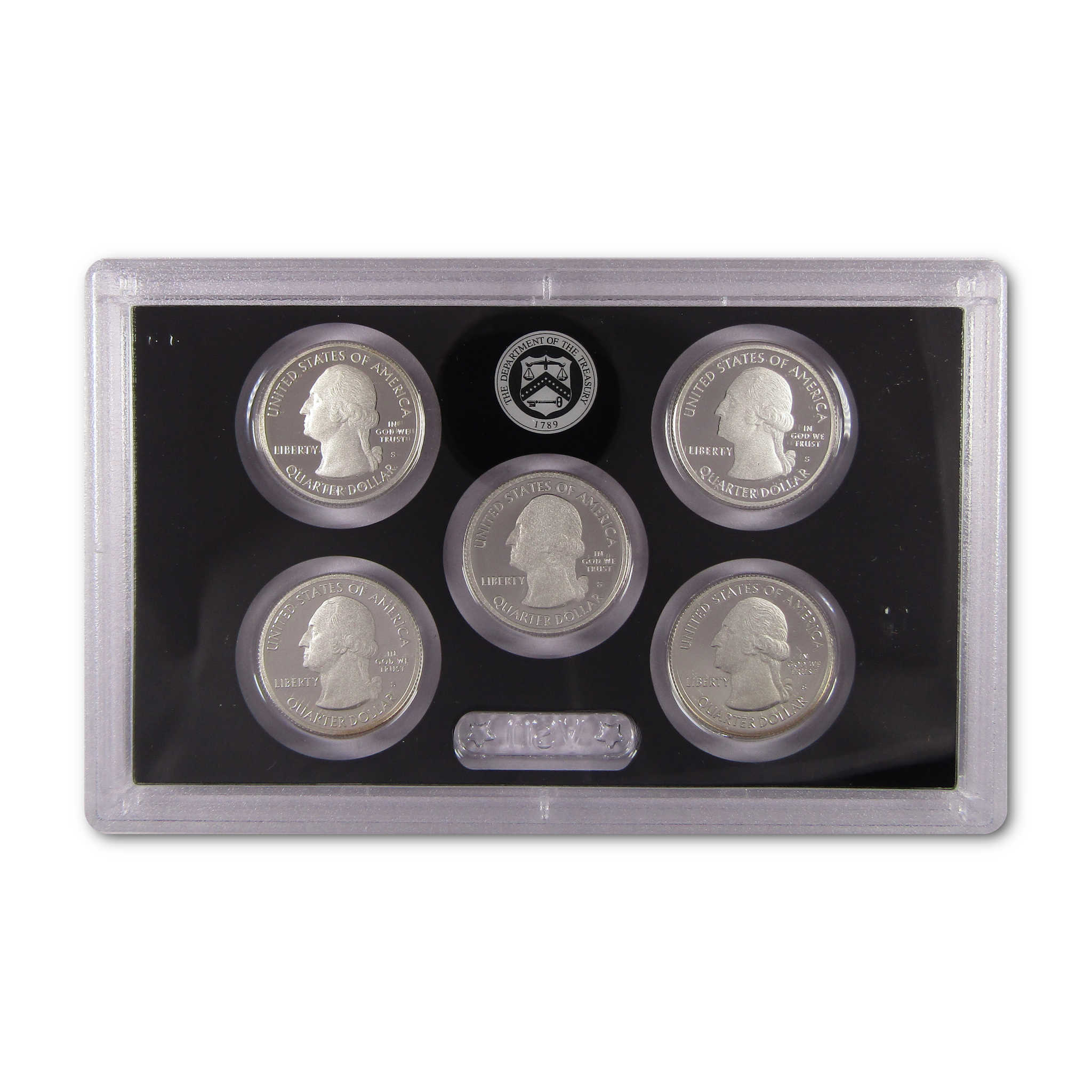2013 America the Beautiful Quarter Silver Proof Set U.S. Mint OGP