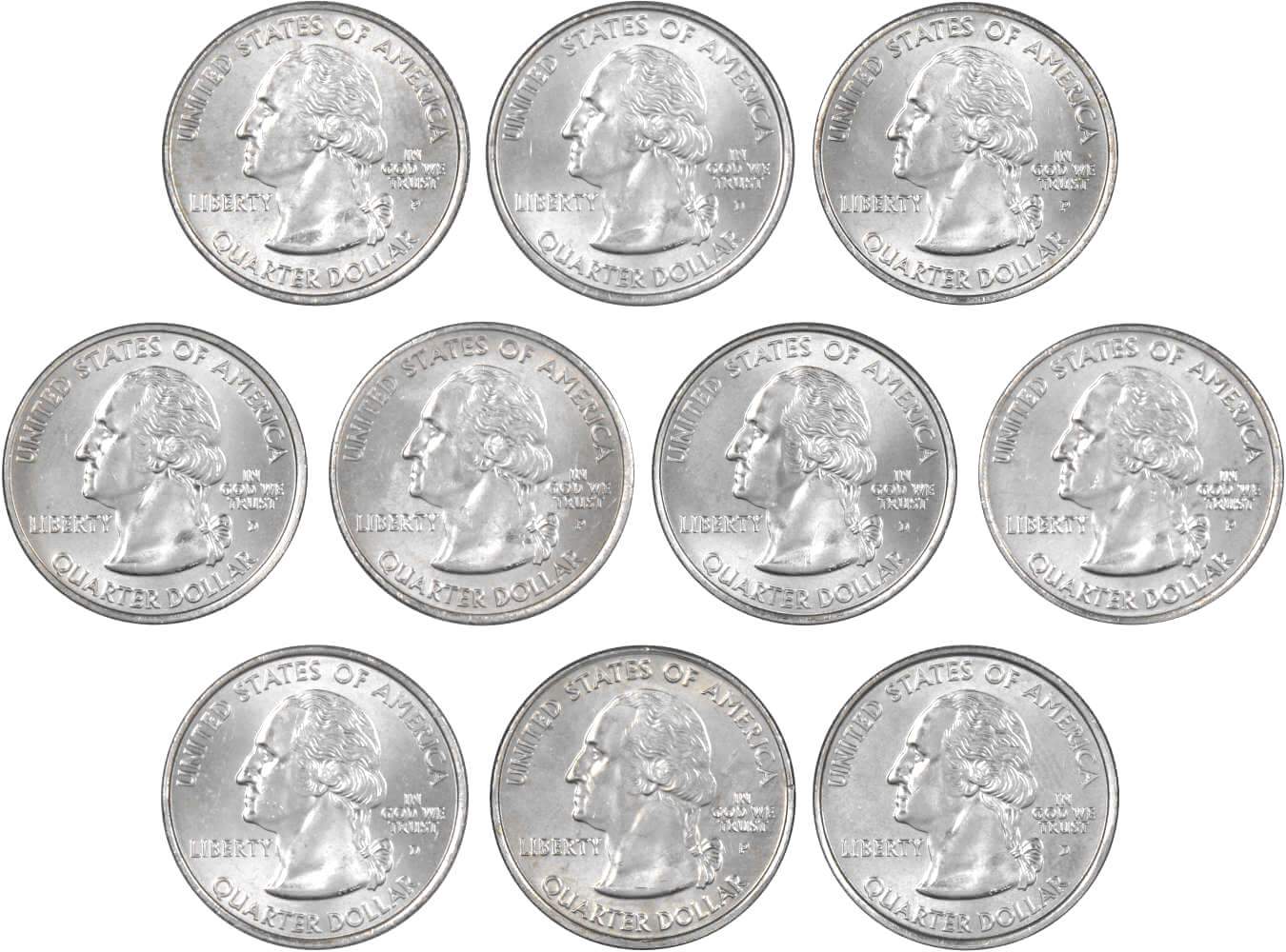 QUARTERS STATE SERIES 25セント 120コインフルセット U.S. Quarter Coin コレクション 新シリーズ開始！ - KIRA-HI