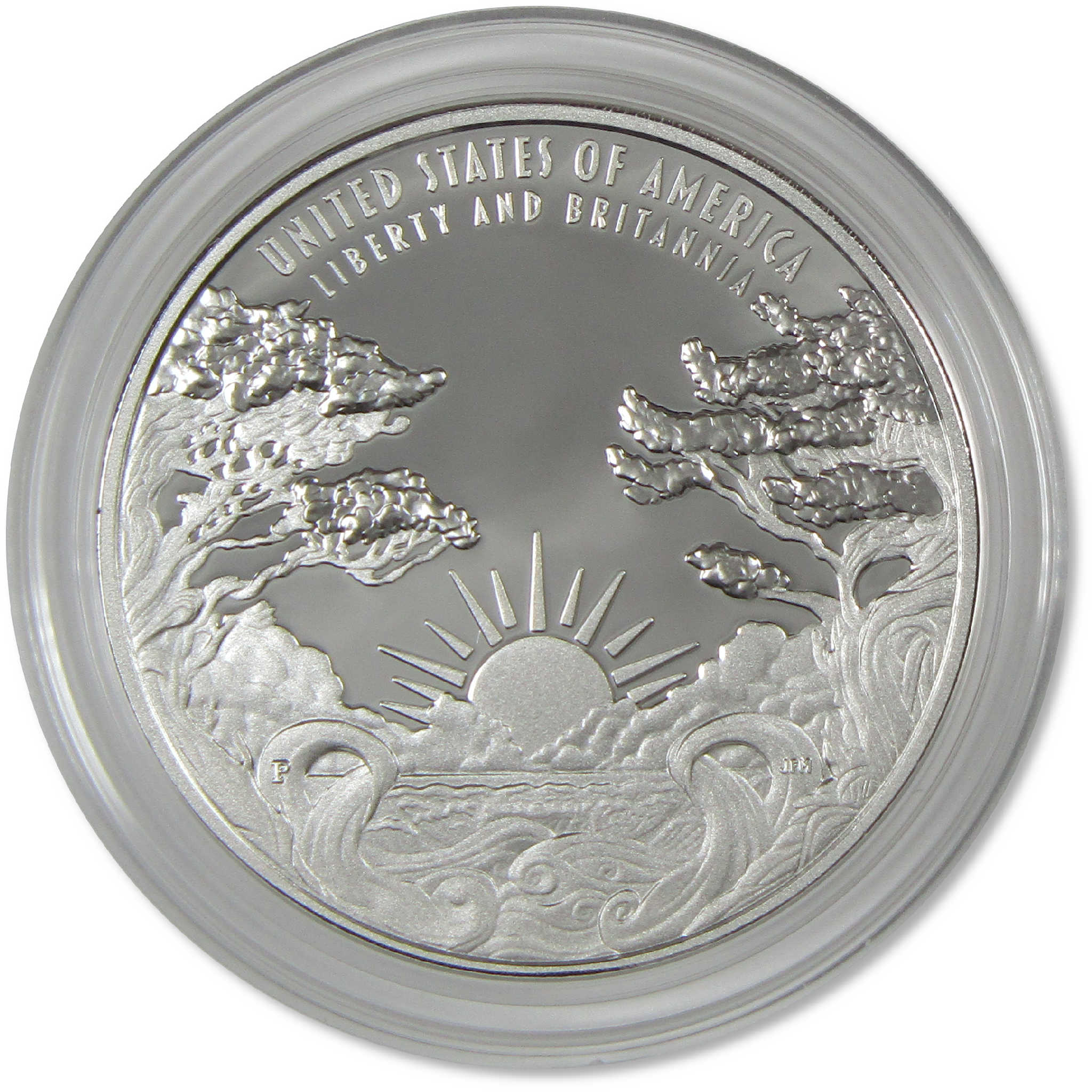 2024 Liberty & Britannia 1 oz .999 Silver Proof Medal OGP COA | eBay