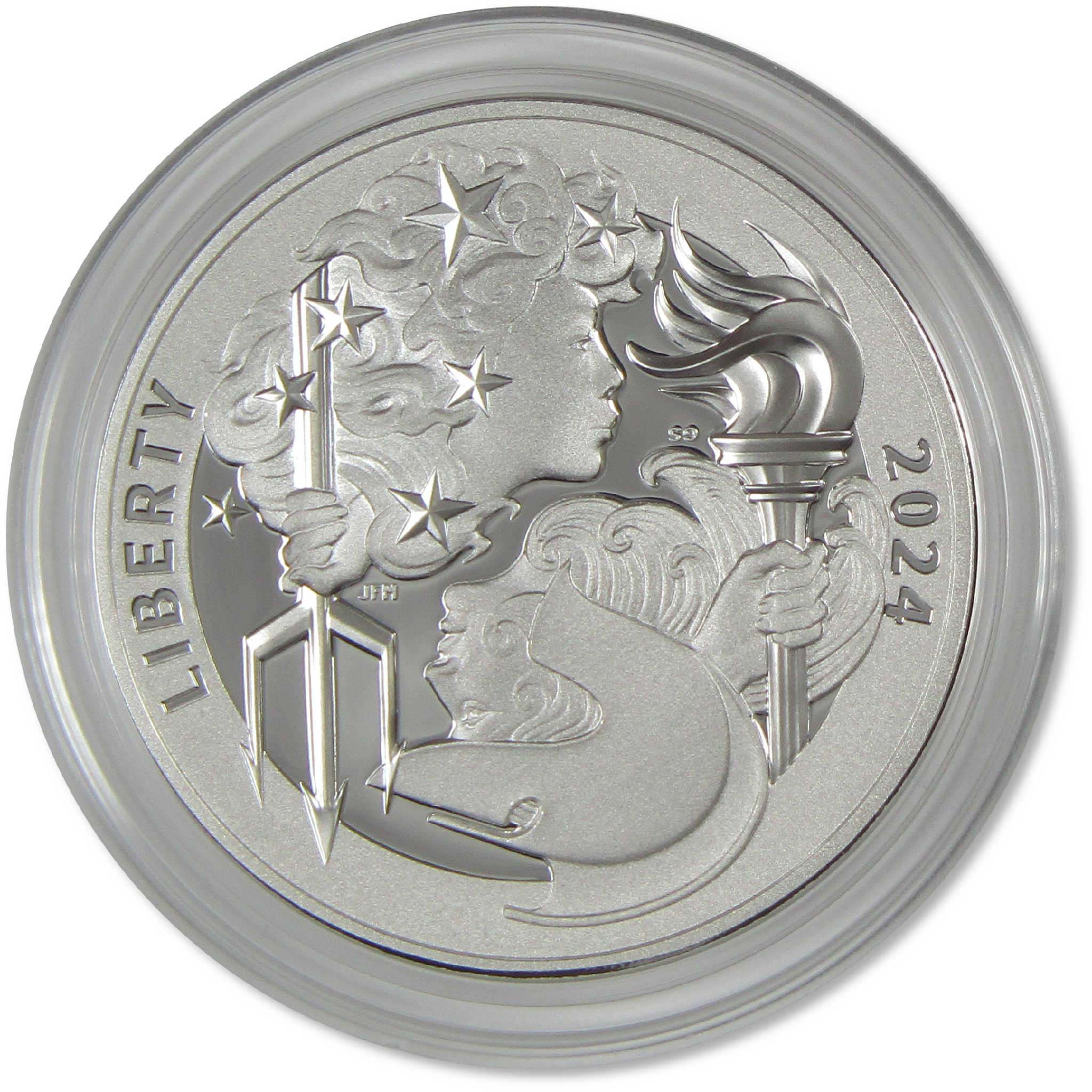 2024 Liberty & Britannia 1 oz .999 Silver Proof Medal OGP COA | eBay