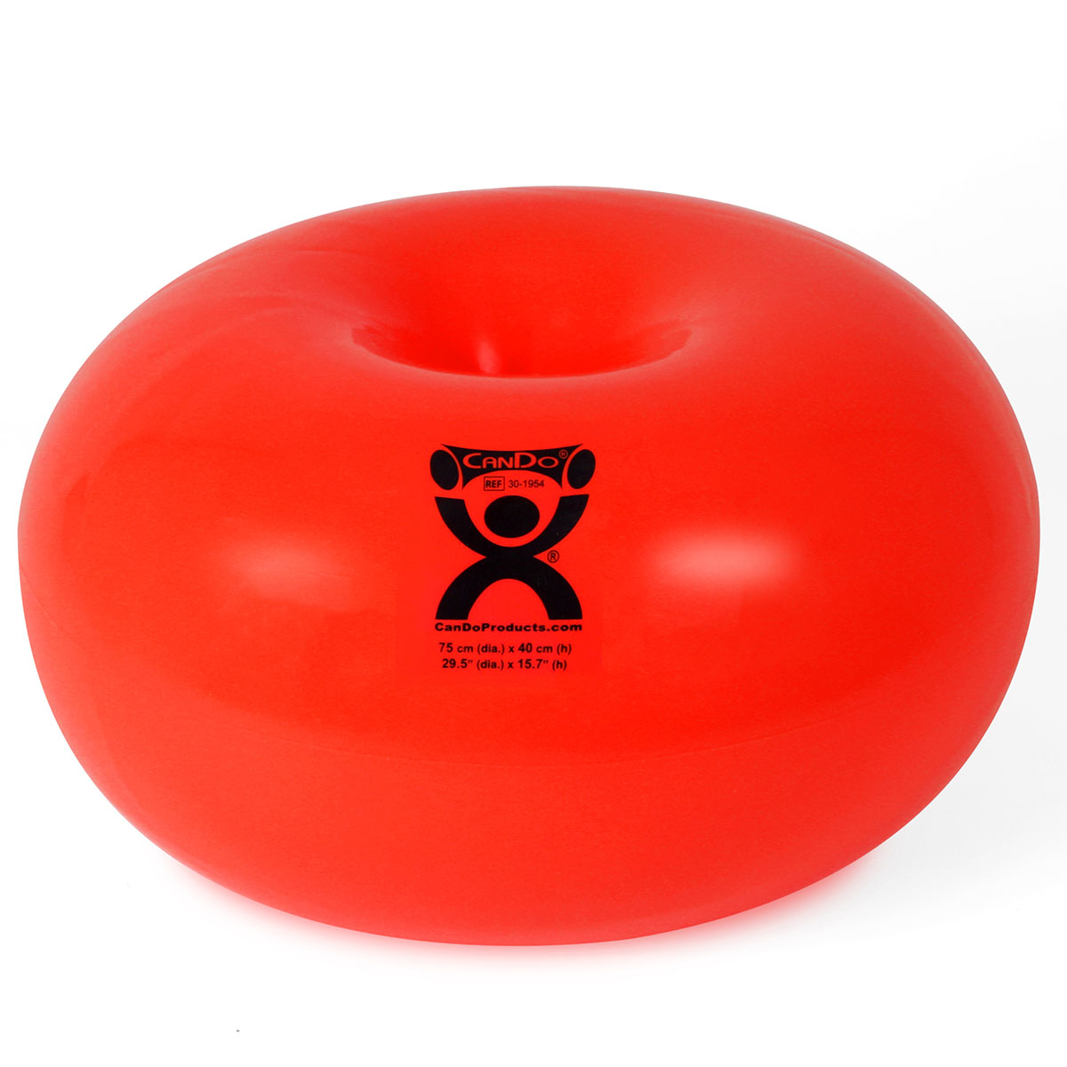 CanDo Donut Ball - Red - 30