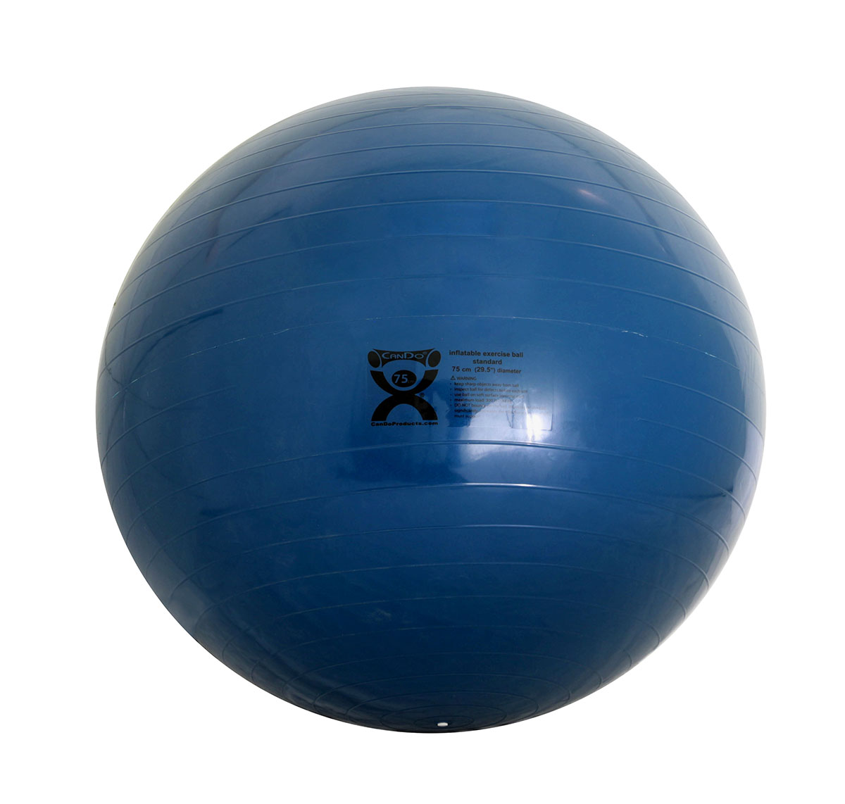 CanDo Inflatable Ball, Blue, 75cm (29.5in)