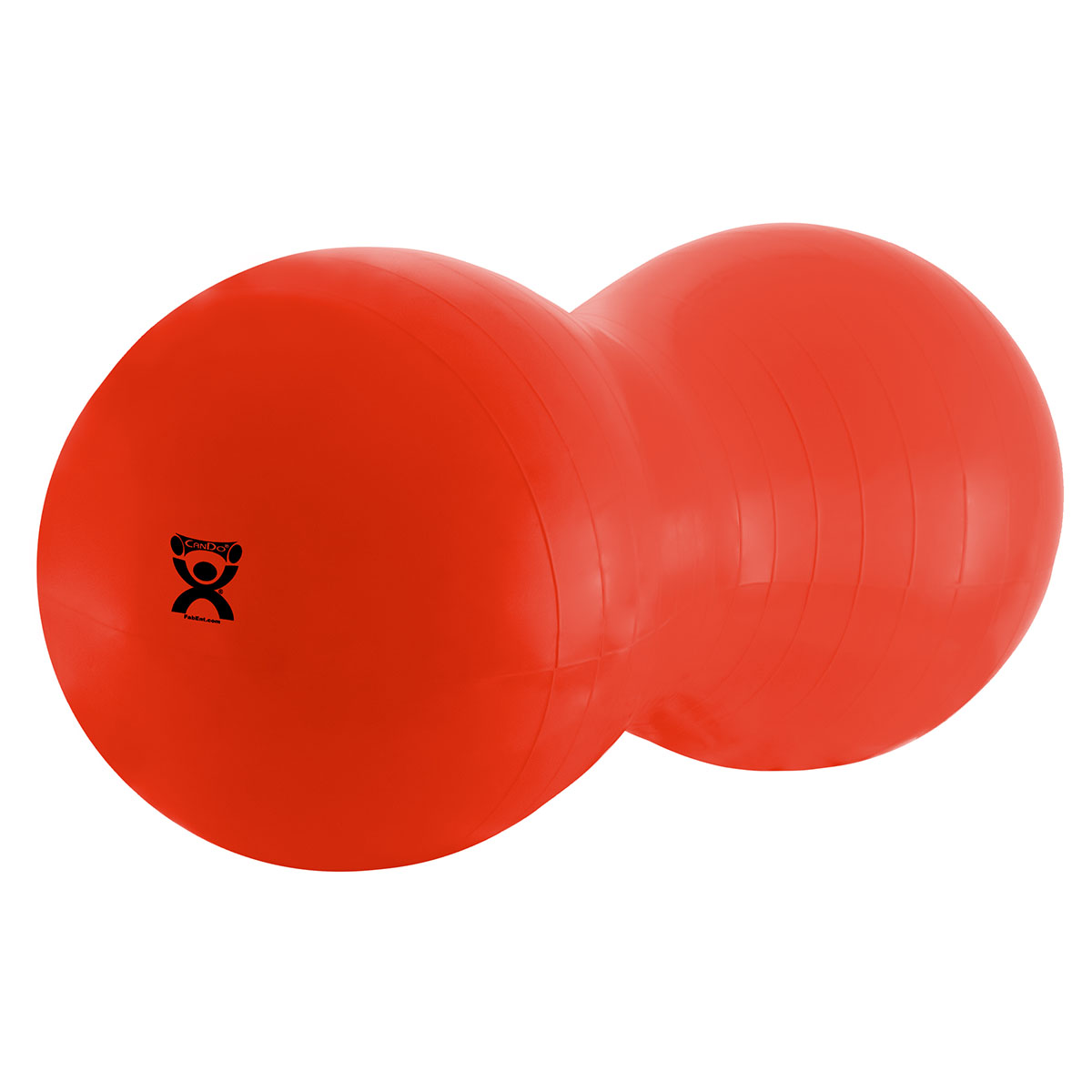 CanDo Inflatable Exercise Saddle Roll - Red - 28