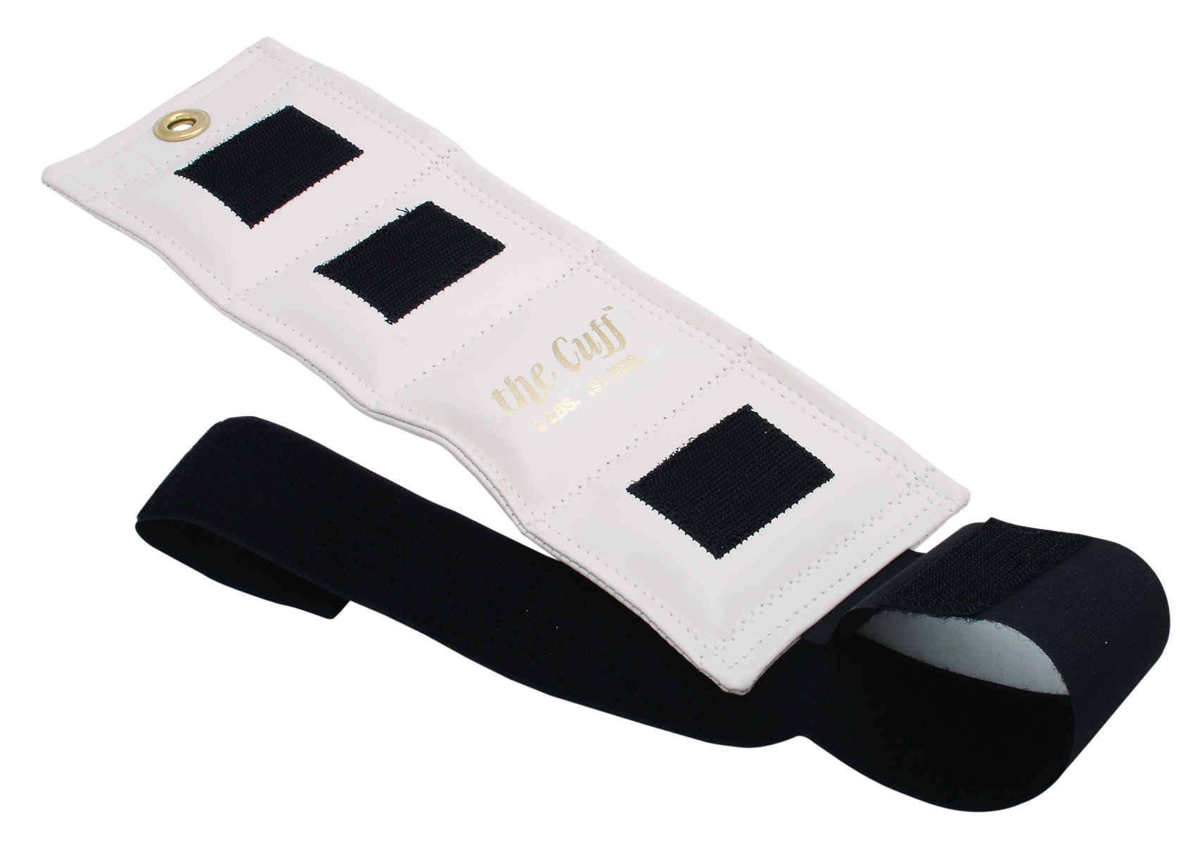 The Cuff Ankle and Wrist Weight White 2lb Exercise Weight for Enhanced Workout