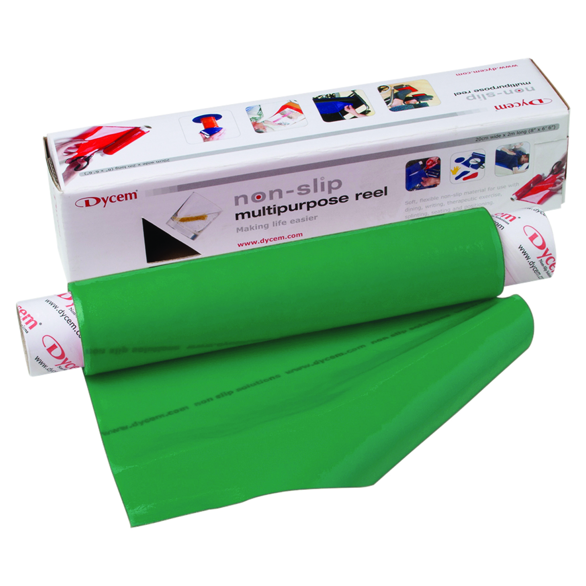 Dycem Non-Slip Material, Roll, 8 inch x 6-1/2 foot - Picture 4 of 10