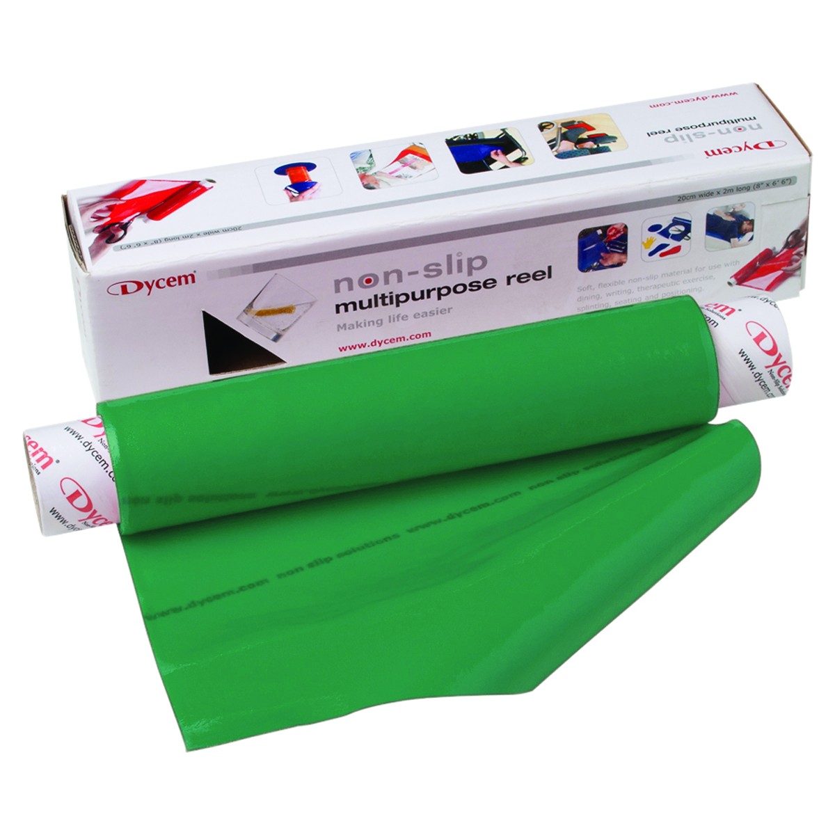 Material antideslizante Dycem, rollo, 16 pulgadas x 6-1/2 pies - Imagen 4 de 10
