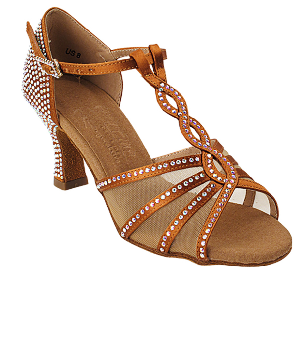Very Fine Ladies Latin, Rhythm, Salsa Dance Shoes - Crystal Collection S1009CC - Picture 15 of 15