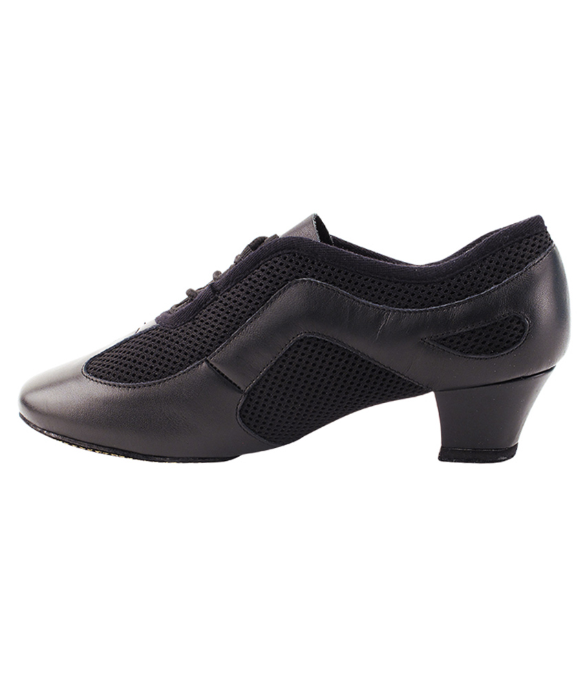 Sehr feine Damen Ballsaal Übung niedriger Absatz Tanzschuhe CD702BBX in schwarz - Bild 10 von 14