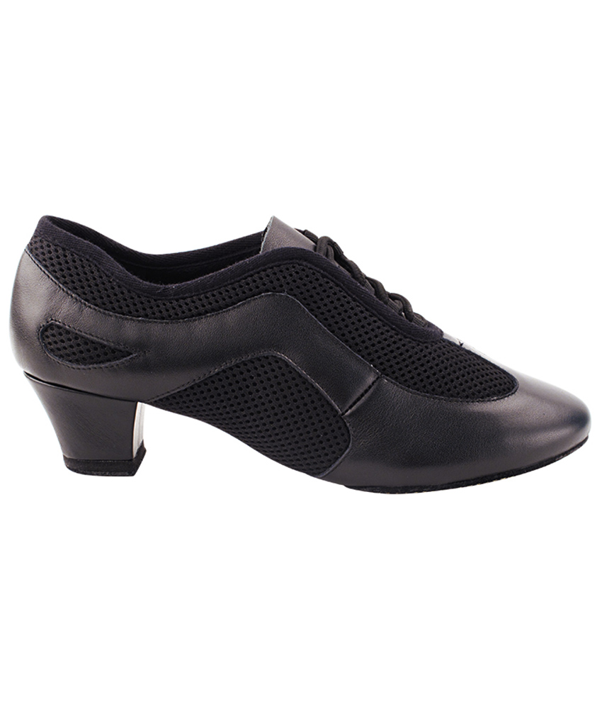 Sehr feine Damen Ballsaal Übung niedriger Absatz Tanzschuhe CD702BBX in schwarz - Bild 9 von 14