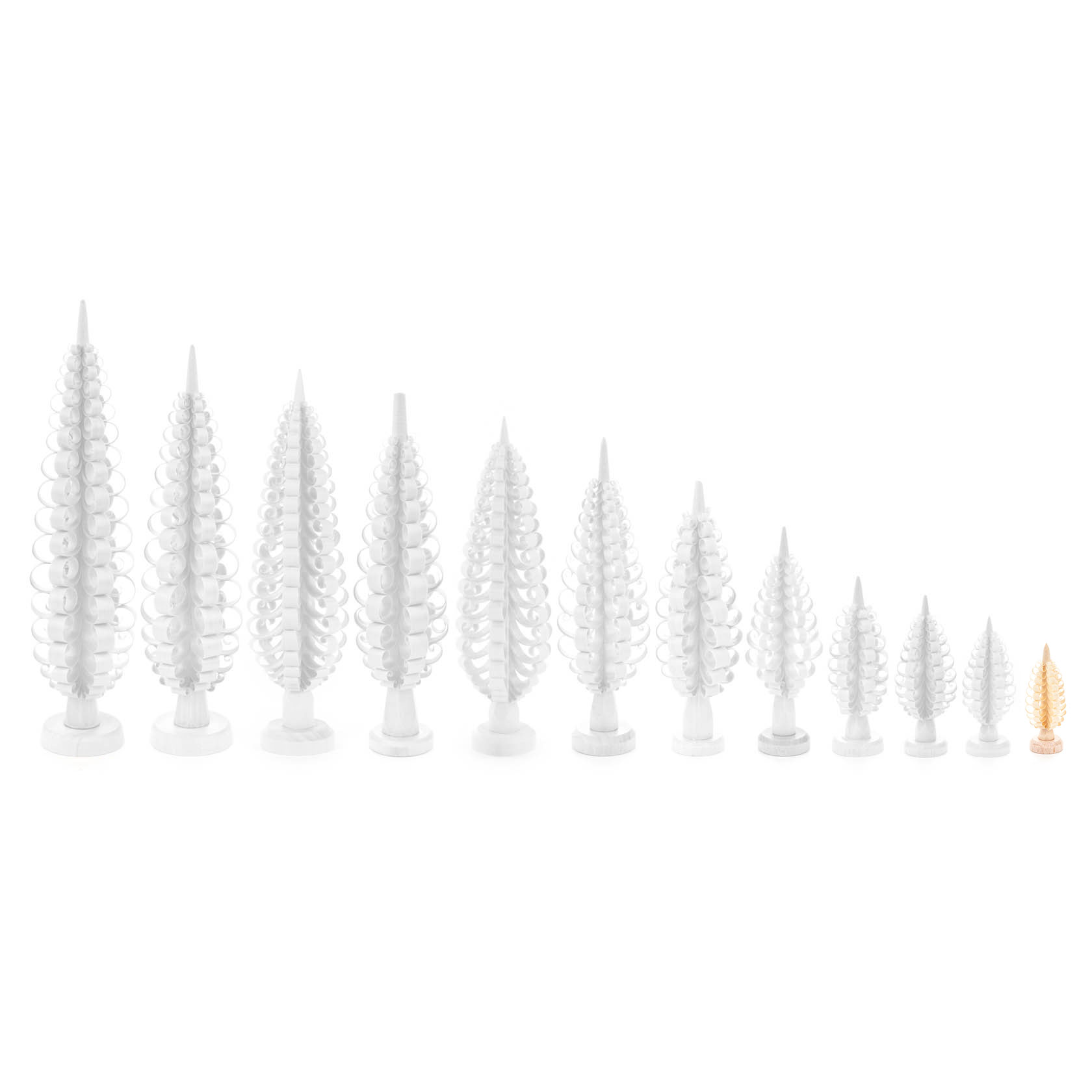 Natürlicher rasierter Baum deutsche Figur - Bild 5 von 12