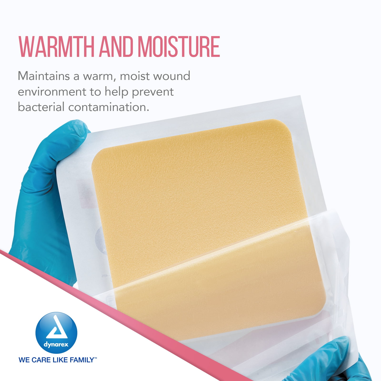 Dynarex FoamFlex Foam Dressings Non-Adhesive Waterproof Sterile 120/Case - Picture 22 of 24