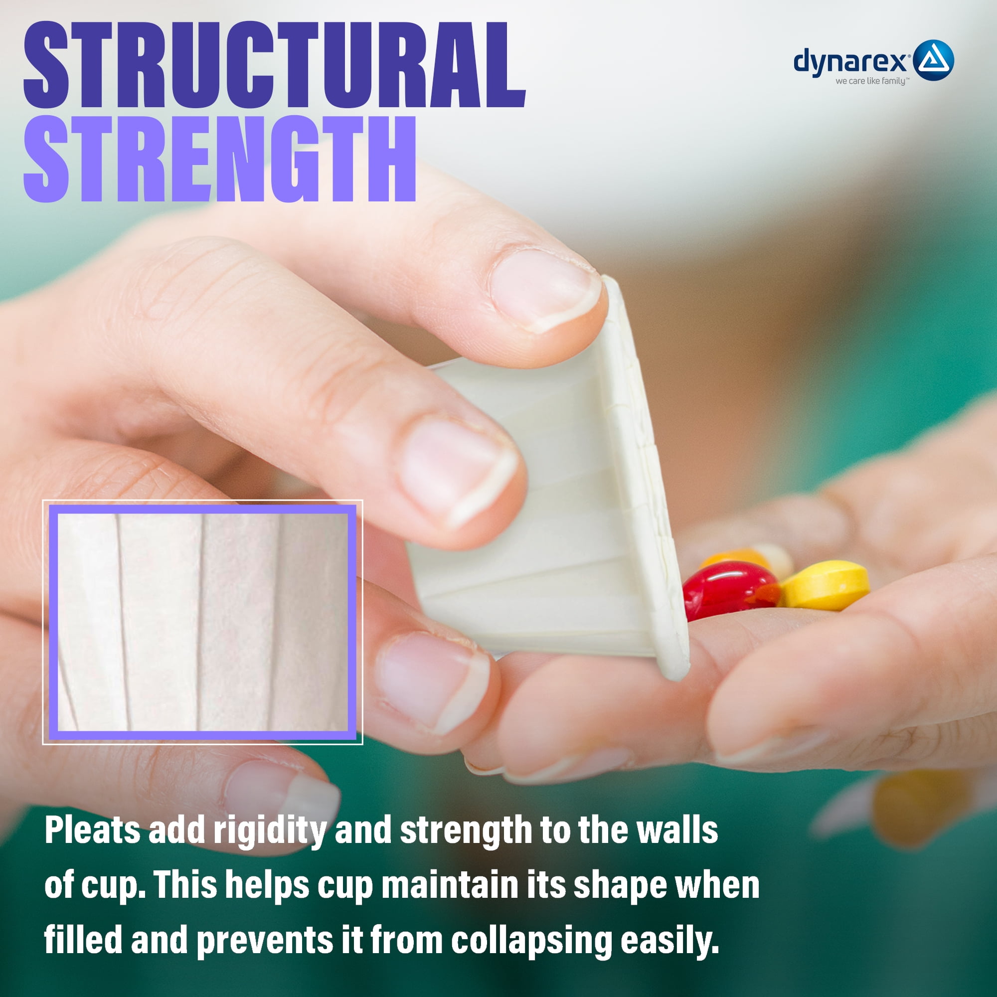 Dynarex Disposable Paper Souffle Cups 3.5–0.5 oz Food-Safe Paper Cups 5000/case - Picture 18 of 35