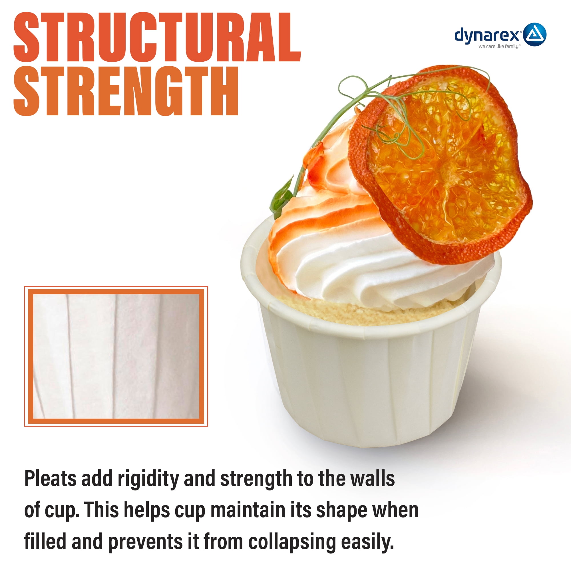 Dynarex Disposable Paper Souffle Cups 3.5–0.5 oz Food-Safe Paper Cups 5000/case - Picture 25 of 35