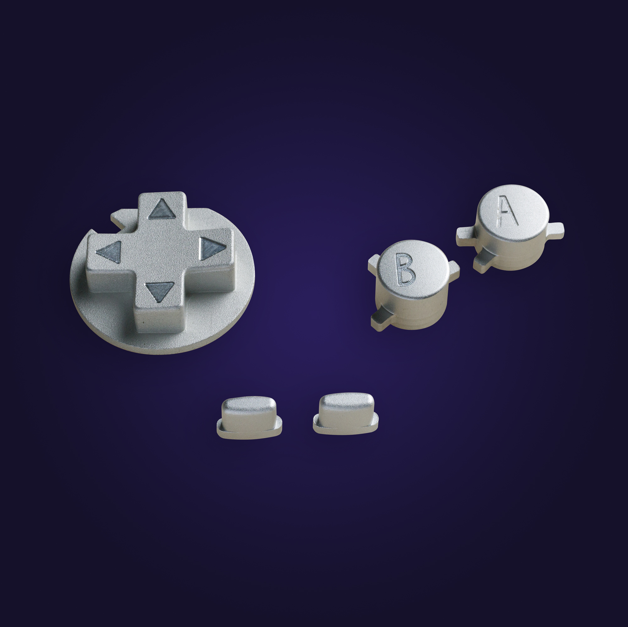 ゲームボーイ Metal Buttons Metal Gameboy Color Game Boy Color Replacement