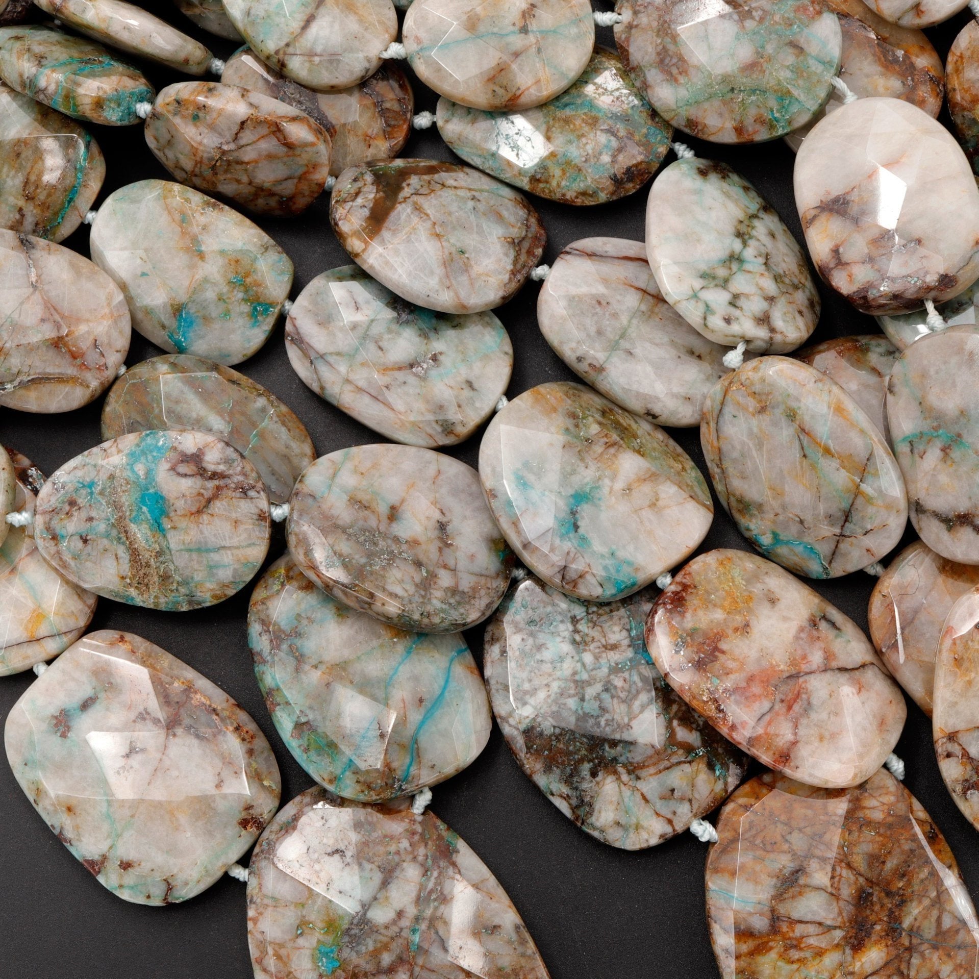 5-13mm Natural Smoky Quartz Graduated Faceted Round Beads 17/"