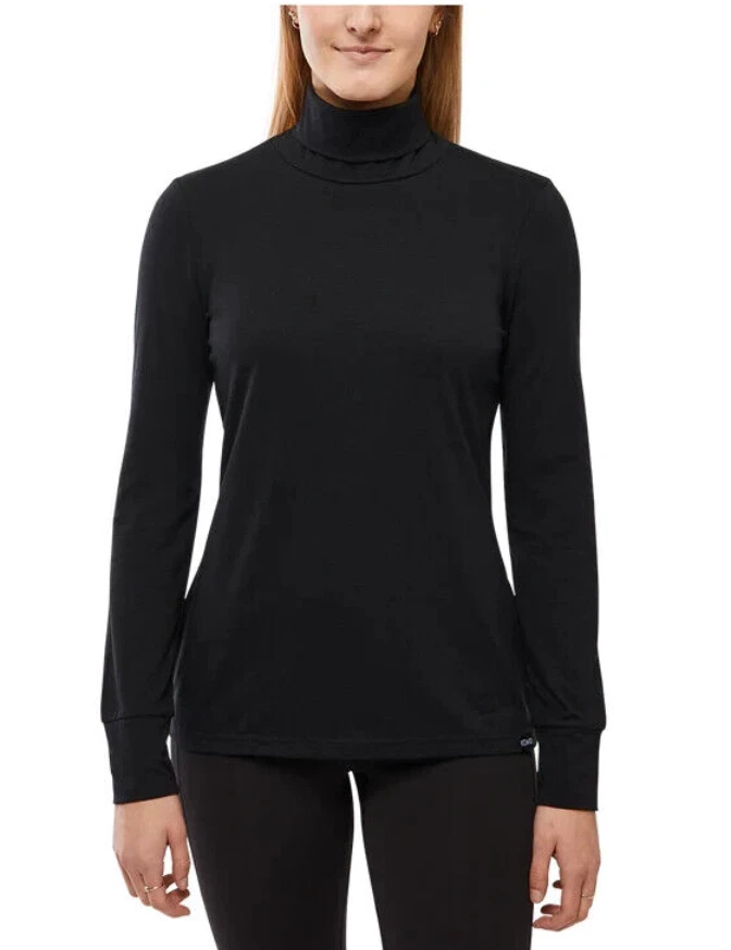 Kombi Women's Turtleneck Long Sleeve Casual Apres Ski Layer Tops Size: Large - Picture 5 of 6