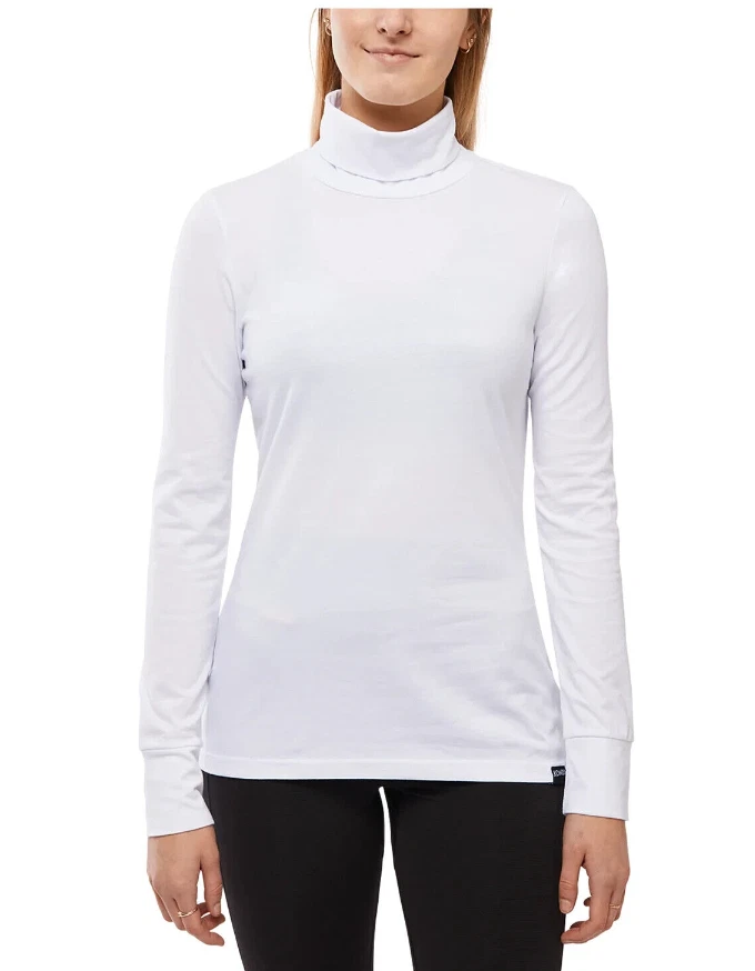 Kombi Women's Turtleneck Long Sleeve Casual Apres Ski Layer Tops Size: Large - Picture 6 of 6