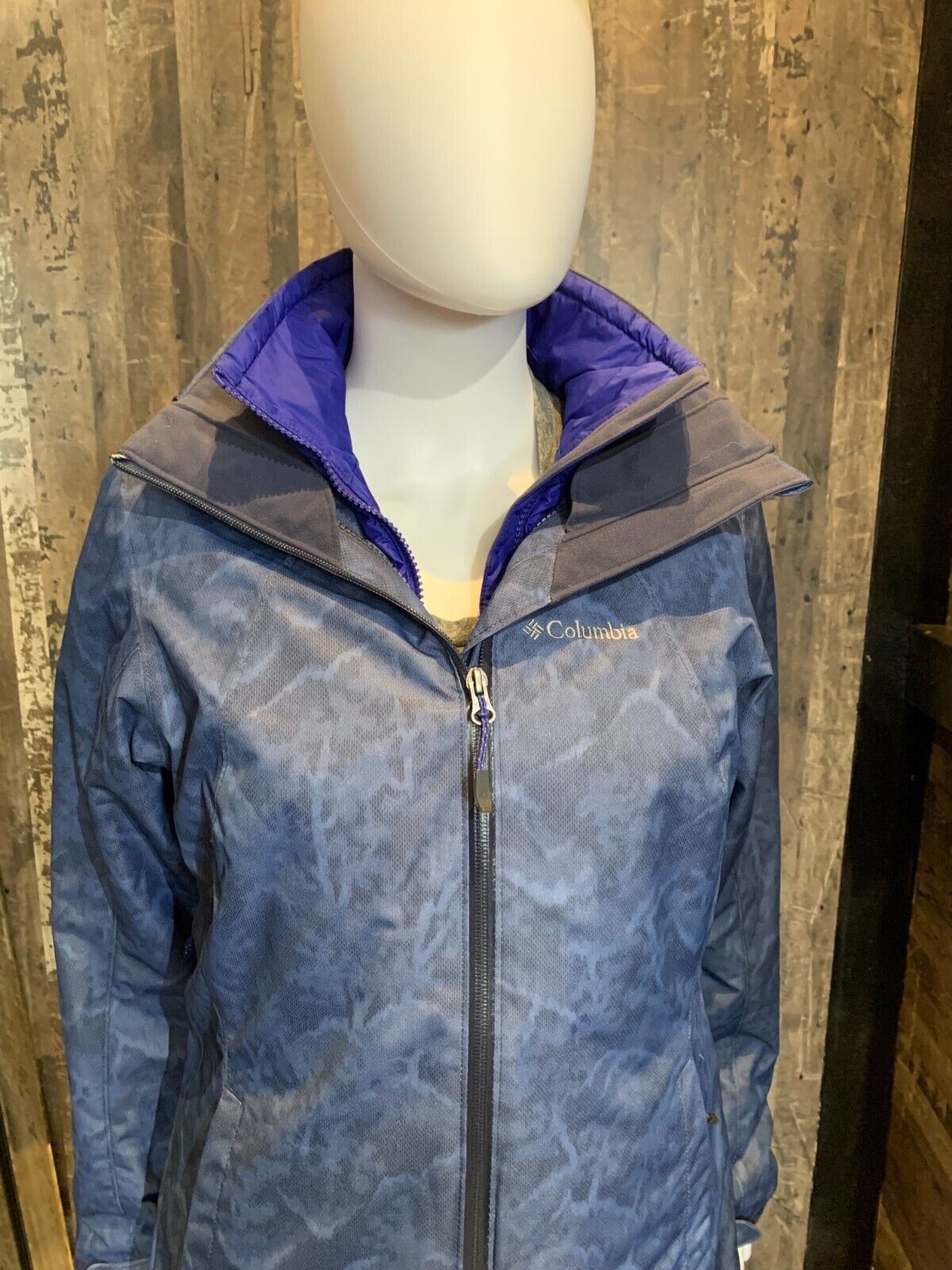 Chaquetas de esquí para mujer Columbia Whirlibird impermeables aisladas - Imagen 7 de 7
