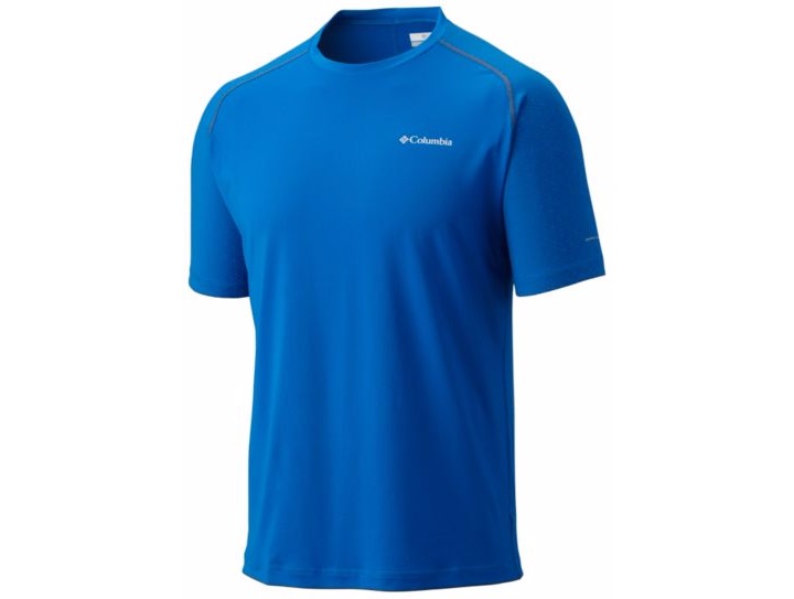 Camisa Columbia Trail Flash de Mangas Cortas para Hombre Correr Tallas Ultra Reflectantes S-XL - Imagen 3 de 3