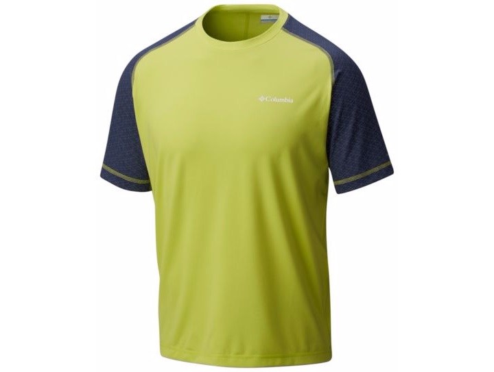 Camisa Columbia Trail Flash de Mangas Cortas para Hombre Correr Tallas Ultra Reflectantes S-XL - Imagen 2 de 3