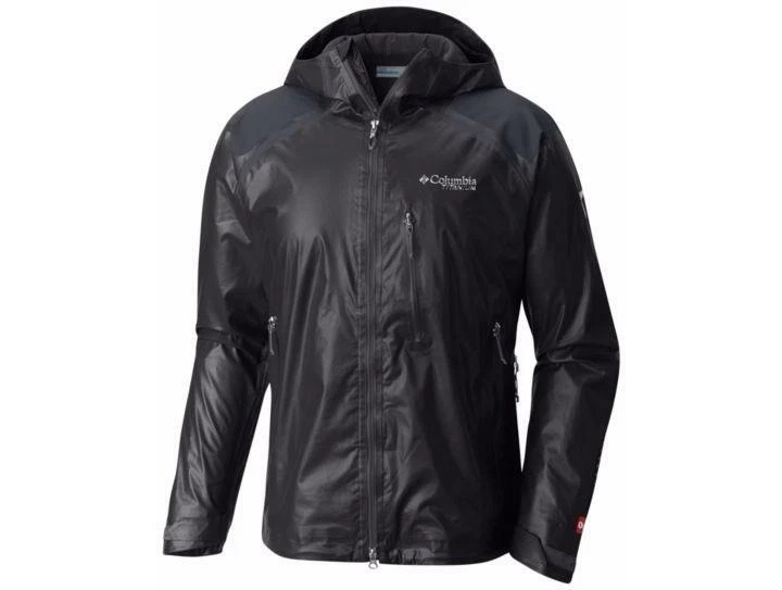 Columbia Men's Titanium Outdry Ex Diamond Rain Jacket Black Size XL - Picture 5 of 5