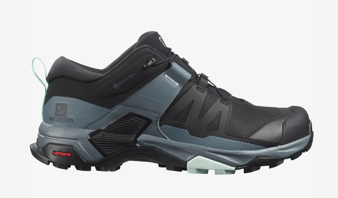 Zapatos de senderismo impermeables Salomon X Ultra 4 GTX para mujer - Imagen 9 de 10