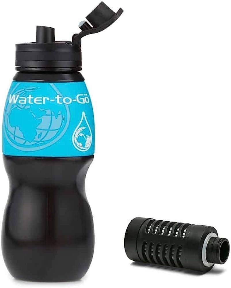 WatertoGo 75cL Water Purification Filter Bottle Removes Contaminants by 99.9% - Picture 8 of 9