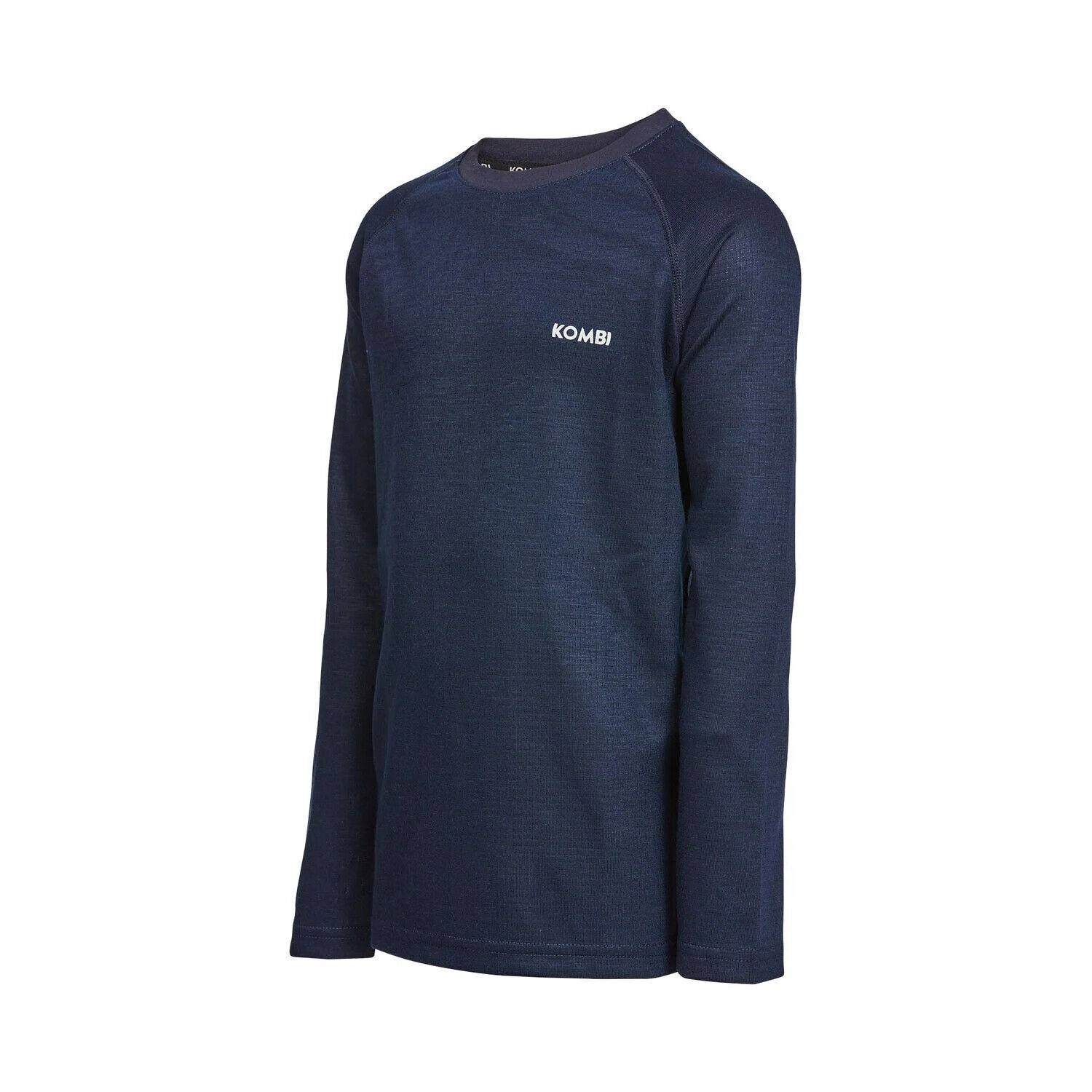 Kombi Juniors Merino Blend Crew Tops - Picture 3 of 4