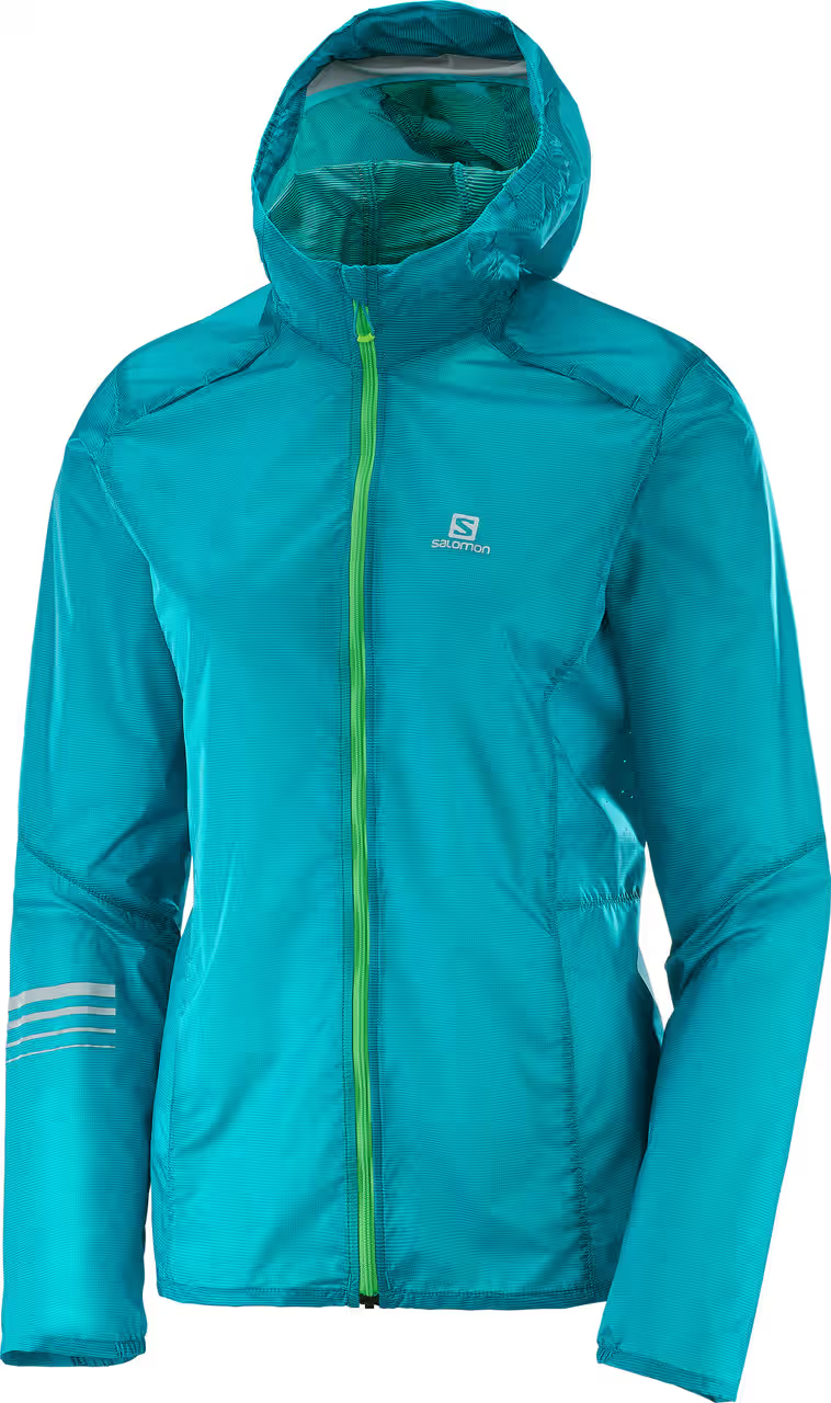 Salomon Women's Lightning Wind Motion Fit Running Hoodies - Picture 7 of 8