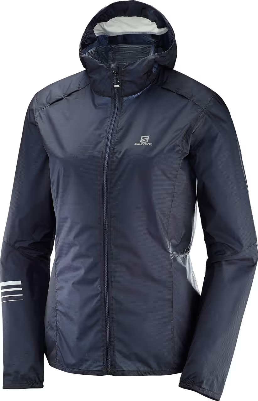 Salomon Women's Lightning Wind Motion Fit Running Hoodies - Picture 8 of 8