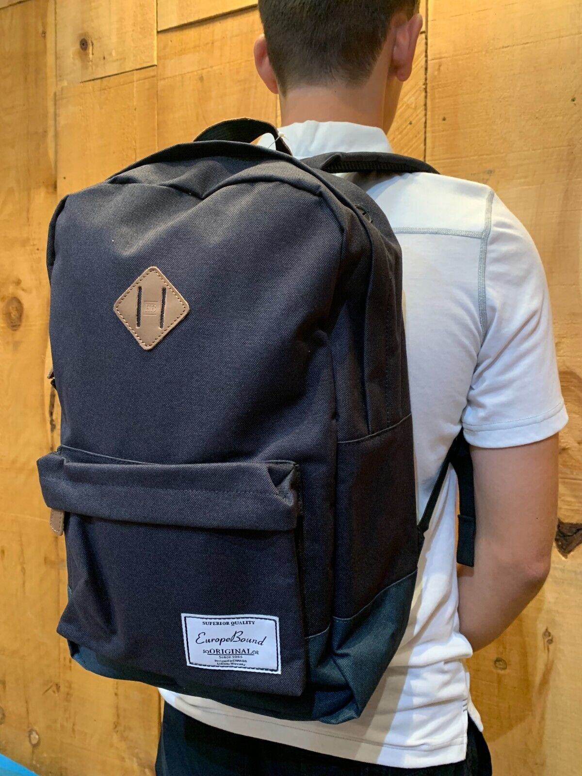 Europe Bound OldSchool Backpack 36L Capacity - Picture 13 of 16