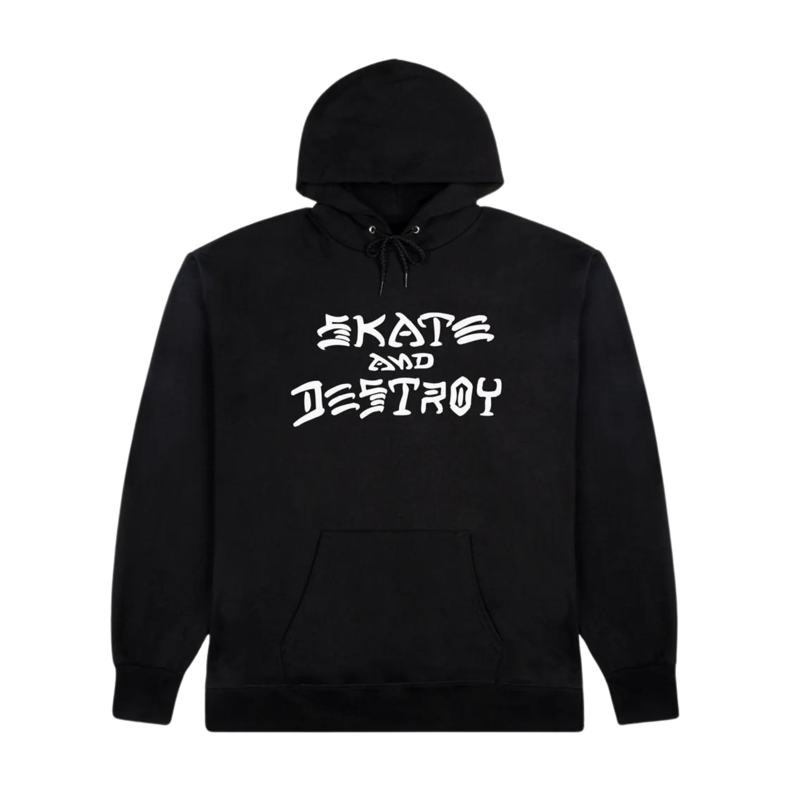 Thrasher Skate Mag Skate and Destroy Men's Pullover Hooded Sweatshirt Black - Picture 4 of 4