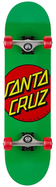 Santa Cruz Complete Classic Dot Micro Complete Skateboard, Assorted