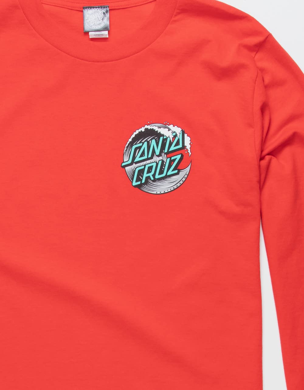 Santa Cruz T-Shirt Wave Dot Long Sleeve Skate T-Shirt Assorted Colors & Sizes