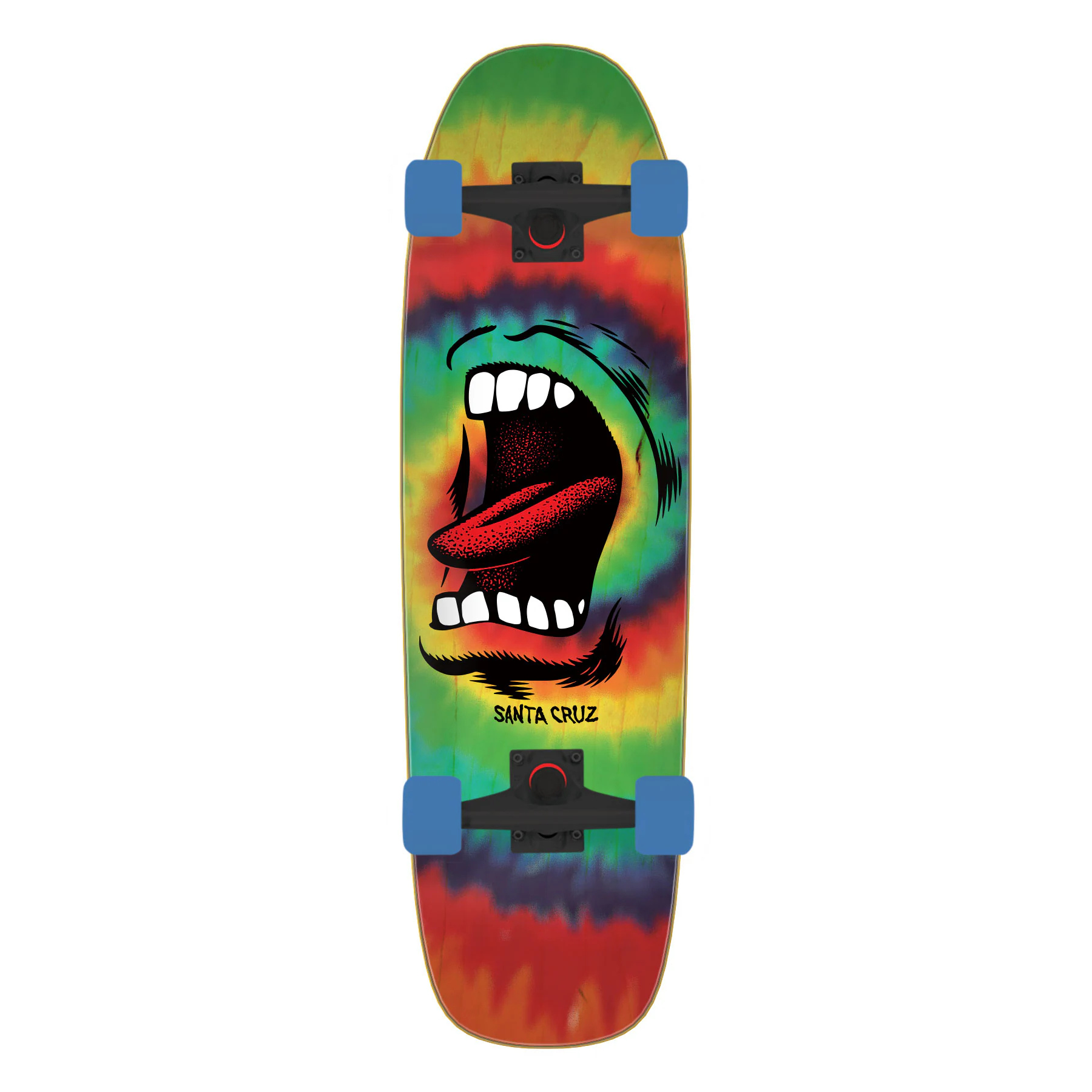 Santa Cruz Screaming Mouth 8.4in x 29.4in Street Skateboard Cruzer