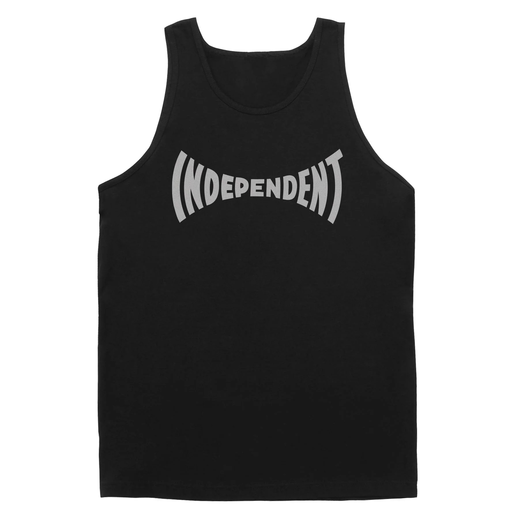 НЕЗАВИСИМЫЕ грузовики Мужская майка для катания на коньках SleevelesTank Top Черный