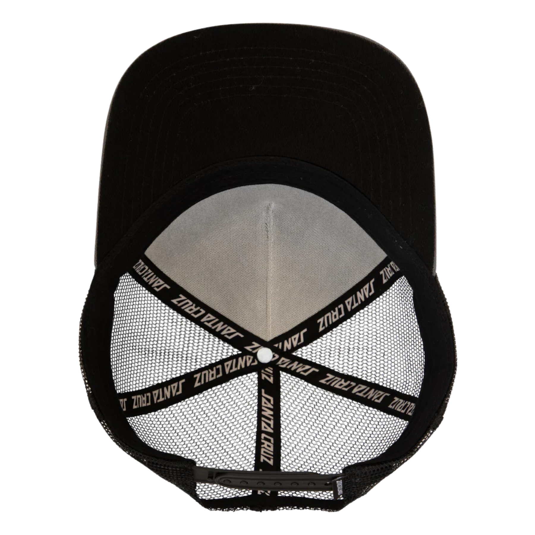 SANTA CRUZ Unstructured Snapback Screaming Hand Mesh Trucker Skate Hat