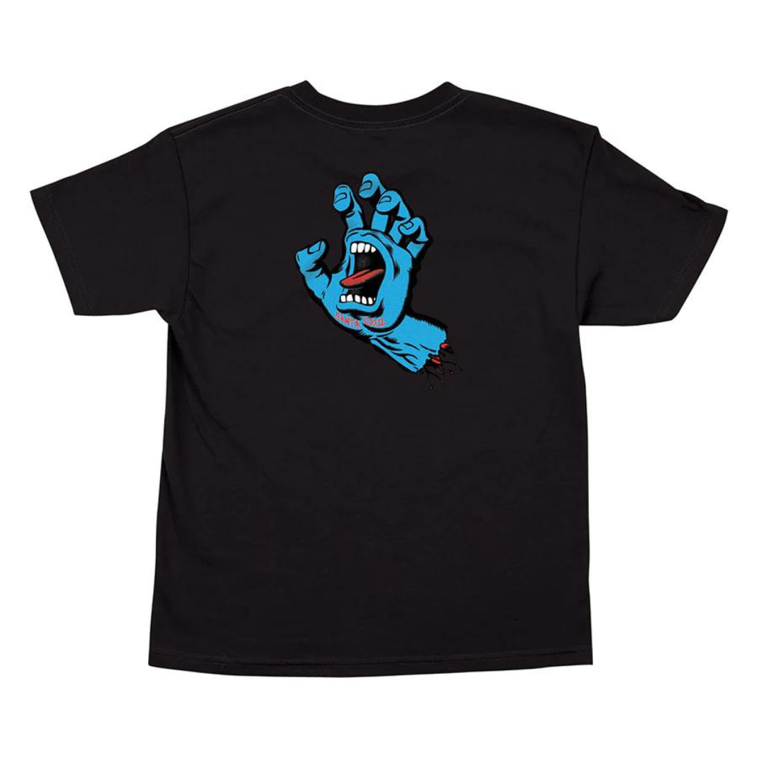 Santa Cruz T-Shirt Youth Screaming Hand Short-Sleeve Youth Skate T-Shirt