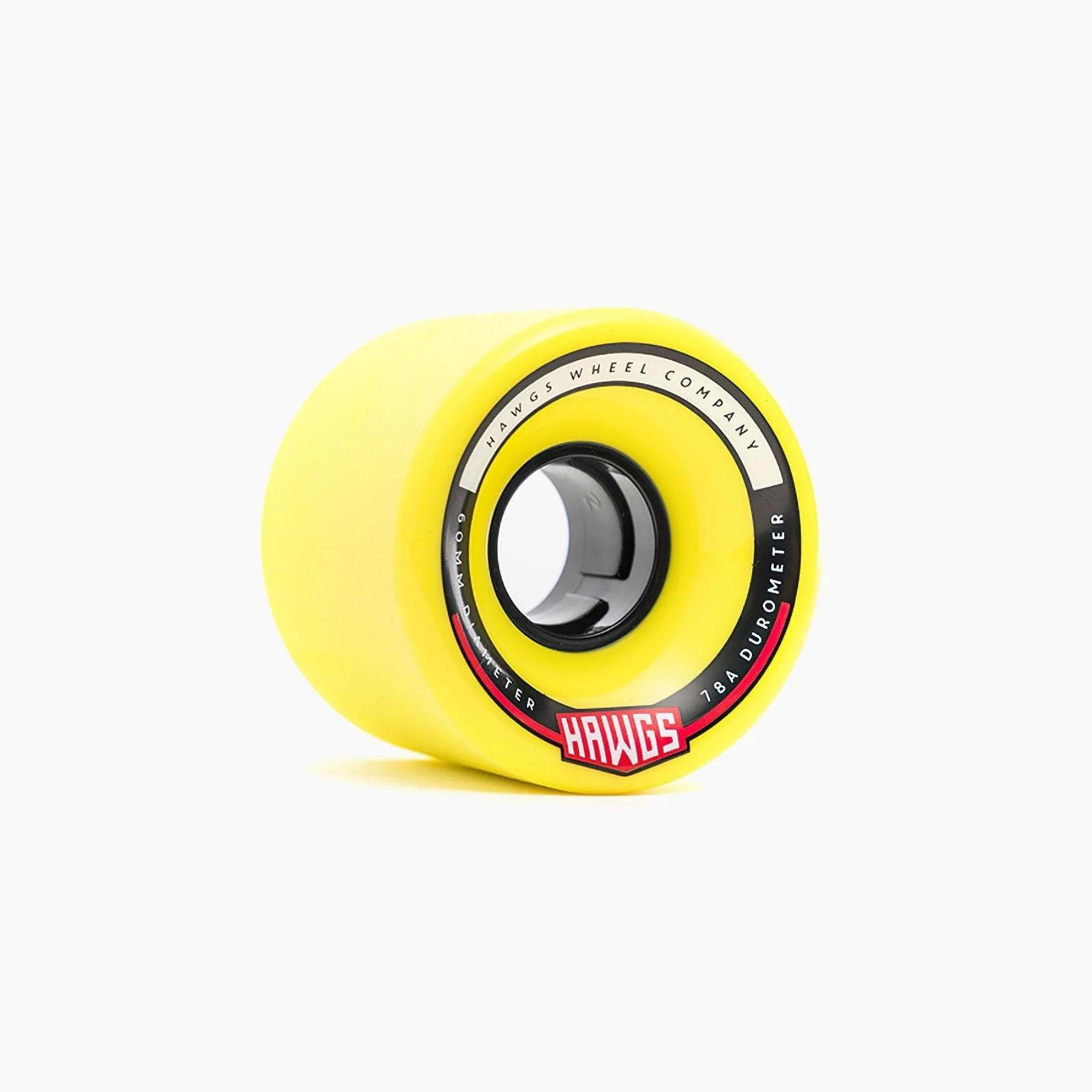 Landyachtz Chubby Hawgs Longboard Wheels Stone-Ground 60mm 78a Set of 4 - Picture 3 of 3
